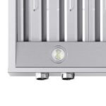 FORNO Biagio 60'' 1,200 CFM Wall Mount Range Hood in Stainless Steel, FRHWM5009-60 - Image 9