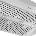 FORNO Orvieto 48" 1,200 CFM Wall Mount Range Hood in Stainless Steel, FRHWM5094-48 - Image 5