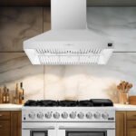 FORNO Orvieto 48" 1,200 CFM Wall Mount Range Hood in Stainless Steel, FRHWM5094-48 - Image 8