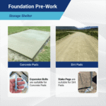 Double Truss Storage Shelter W20'xL40'xH16' - Image 9