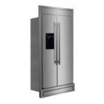 FORNO Salerno 40" 20 cu. ft. Side-by-Side Built-In Refrigerator with Water and Ice Dispenser and Modern Trim Kit, FFRBI1844-40MG - Image 3