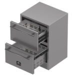 FORNO Como 24" 4.87 cu. ft. Outdoor/Indoor Drawer Refrigerator in Stainless Steel, FDROD1611-24S - Image 5