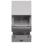 FORNO Como 24" 4.87 cu. ft. Outdoor/Indoor Drawer Refrigerator in Stainless Steel, FDROD1611-24S - Image 3