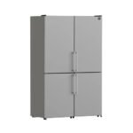 FORNO Guardia 46.8" 21.6 cu. ft. Bottom Mount Refrigerator in Stainless Steel, FFFFD1778-48 - Image 2