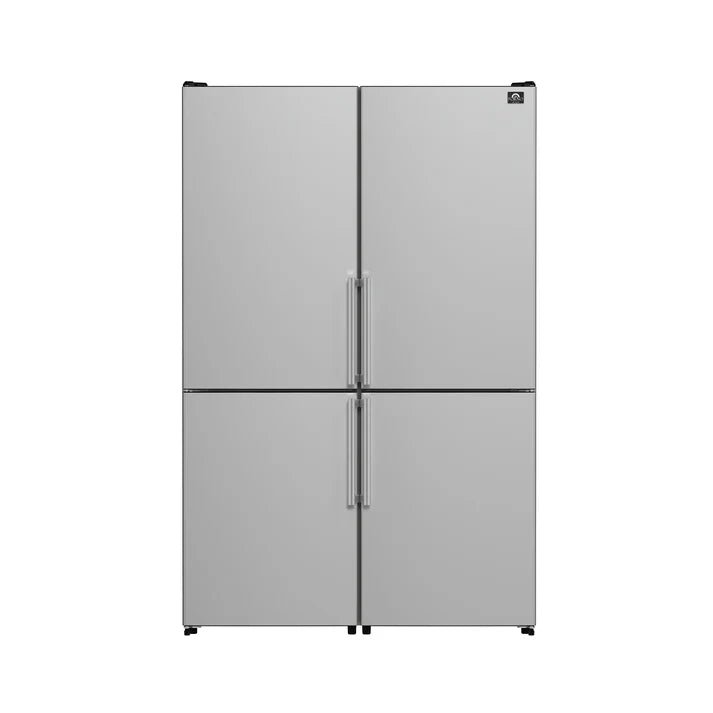 Fridge_FFFFD1778-48_2024-09_Front FORNO Guardia 46.8" 21.6 cu. ft. Bottom Mount Refrigerator in Stainless Steel, FFFFD1778-48 - Image 1