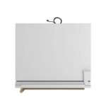 FORNO Espresso Milano 31" 17.2 cu. ft. Right Swing Refrigerator and Bottom Freezer in White with Silver Handles, FFFFD1785-31WHT - Image 11