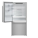 FORNO Espresso Milano 31" 17.2 cu. ft. Left Swing Refrigerator and Bottom Freezer with Ice Maker in Stainless Steel and Silver Handles, FFFFD1786-31S - Image 2