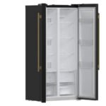 FORNO Espresso Salerno 33" 15.6 cu. ft. Refrigerator in Black with Silver Handles, FFRBI1805-33BLK - Image 5