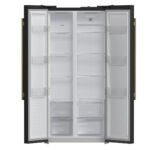 FORNO Espresso Salerno 33" 15.6 cu. ft. Refrigerator in Black with Silver Handles, FFRBI1805-33BLK - Image 3