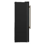 FORNO Espresso Salerno 33" 15.6 cu. ft. Refrigerator in Black with Silver Handles, FFRBI1805-33BLK - Image 6
