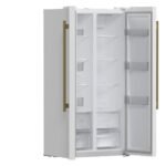FORNO Espresso Salerno 33" 15.6 cu. ft. Refrigerator in White with Silver Handles, FFRBI1805-33WHT - Image 3