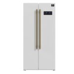 FORNO Espresso Salerno 33" 15.6 cu. ft. Refrigerator in White with Silver Handles, FFRBI1805-33WHT - Image 2