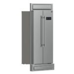 FORNO Salerno 37" 15.6 cu. ft. Side-by-Side Built-In Refrigerator in Stainless Steel and Modern Trim Kit, FFRBI1805-37MG - Image 4