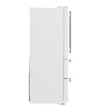 FORNO Espresso Moena 36" 19.2 cu. ft. Refrigerator with Ice Maker in White with Silver Handles, FFRBI1820-36WHT - Image 3