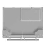 FORNO Espresso Moena 36" 19.2 cu. ft. Refrigerator with Ice Maker in White with Silver Handles, FFRBI1820-36WHT - Image 15