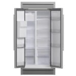FORNO Salerno 40" 20 cu. ft. Side-by-Side Built-In Refrigerator with Water and Ice Dispenser and Grill Trim Kit, FFRBI1844-40SG - Image 5