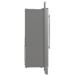 FORNO Salerno 40" 20 cu. ft. Side-by-Side Built-In Refrigerator with Water and Ice Dispenser and Grill Trim Kit, FFRBI1844-40SG - Image 3