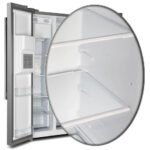 FORNO Salerno 40" 20 cu. ft. Side-by-Side Built-In Refrigerator with Water and Ice Dispenser and Grill Trim Kit, FFRBI1844-40SG - Image 9