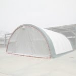 Front/Rear Panel with Roll-up Door for W30'xH15' Storage Shelter - Image 2