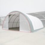 Front/Rear Panel with Roll-up Door for W30'xH15' Storage Shelter - Image 4