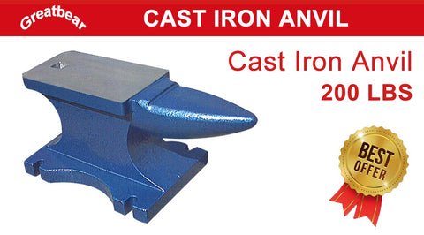 Greatbear Single-Horn Iron Anvil