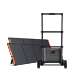 Jackery HomePower 3000 Solar Generator + 2 x SolarSaga 200W Portable Solar Panel + Trolley - Image 2
