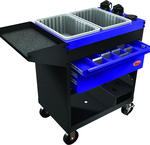 Lathe Scoot - Holds Variety - Black/Blue