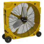 36" Industrial High Velocity Rotomold Drum Fan 3-Speed 110V HVD36110VPM - Image 4