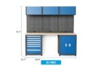 Heavy Duty Steel Garage Cabinet Storage System (7 Drawers & 5 Cabinets) - Image 4