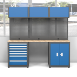 Heavy Duty Steel Garage Cabinet Storage System (7 Drawers & 5 Cabinets) - Image 2