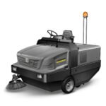Karcher KM 150/500 R Lpg Base Machine w/ 1 Side Broom and Warning Beacon