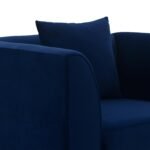 Everest Modern Fabric Chair with Plush Foam Cushions, Stylish Design, and No Assembly Required - Image 5
