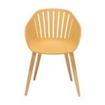 Nassau Outdoor Dining Chairs Set of 2 - Eco-Friendly, Stylish Eucalyptus Legs in Multiple Colors! - Image 16