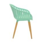 Nassau Outdoor Dining Chairs Set of 2 - Eco-Friendly, Stylish Eucalyptus Legs in Multiple Colors! - Image 12