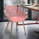 Nassau Outdoor Dining Chairs Set of 2 - Eco-Friendly, Stylish Eucalyptus Legs in Multiple Colors! - Image 26