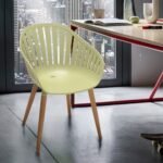 Nassau Outdoor Dining Chairs Set of 2 - Eco-Friendly, Stylish Eucalyptus Legs in Multiple Colors! - Image 33