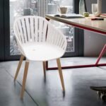 Nassau Outdoor Dining Chairs Set of 2 - Eco-Friendly, Stylish Eucalyptus Legs in Multiple Colors! - Image 39