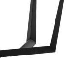 Radford Modern Melamine Metal Dining Table - Sturdy, Stylish Design for Family Gatherings & Easy Assembly - Image 5