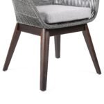 Tutti Fruitti Eucalyptus Rope Dining Chair - Stylish Durable Outdoor Seating with Removable Cushions - Image 7
