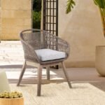 Tutti Fruitti Eucalyptus Rope Dining Chair - Stylish Durable Outdoor Seating with Removable Cushions - Image 14