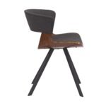 Ulric Dining Chair - Mid-Century Modern Upholstered Accent Chair for Living Room or Office Use - Image 3