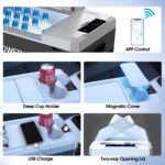 Mini Solar Powered Car Fridge Freezer, 19 Quarts - Image 4
