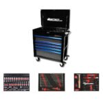 Boxo Pro Series | Loaded 35" 5-Drawer Flip-Top Service Cart Tool Box - Image 2