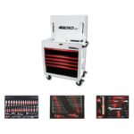 Boxo Pro Series | Loaded 35" 5-Drawer Flip-Top Service Cart Tool Box - Image 3