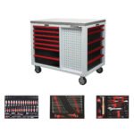 Boxo Pro Series | 45” 12-Drawer Workstation Tool Box with Master Tool Set - Image 3