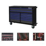 Boxo Pro Series | 53" 12-Drawer Rolling Tool Box with Master Tool Set - Image 2