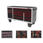 Boxo Pro Series | Loaded 72" 14-Drawer Rolling Tool Box - Image 3