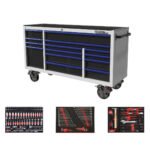 Boxo Pro Series | Loaded 72" 14-Drawer Rolling Tool Box - Image 4