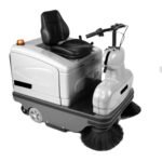 Bissell BGROS42 42" Ride-On Sweeper – AGM 4-Hr Battery, 62,430 sq ft/hr
