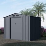 8'x6' Metal Storage Shed - Image 2